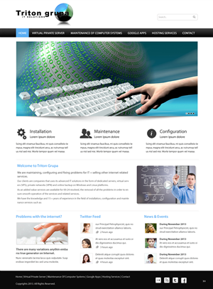 Web-Design von pb für Triton grupa d.o.o. | Design: #2005297