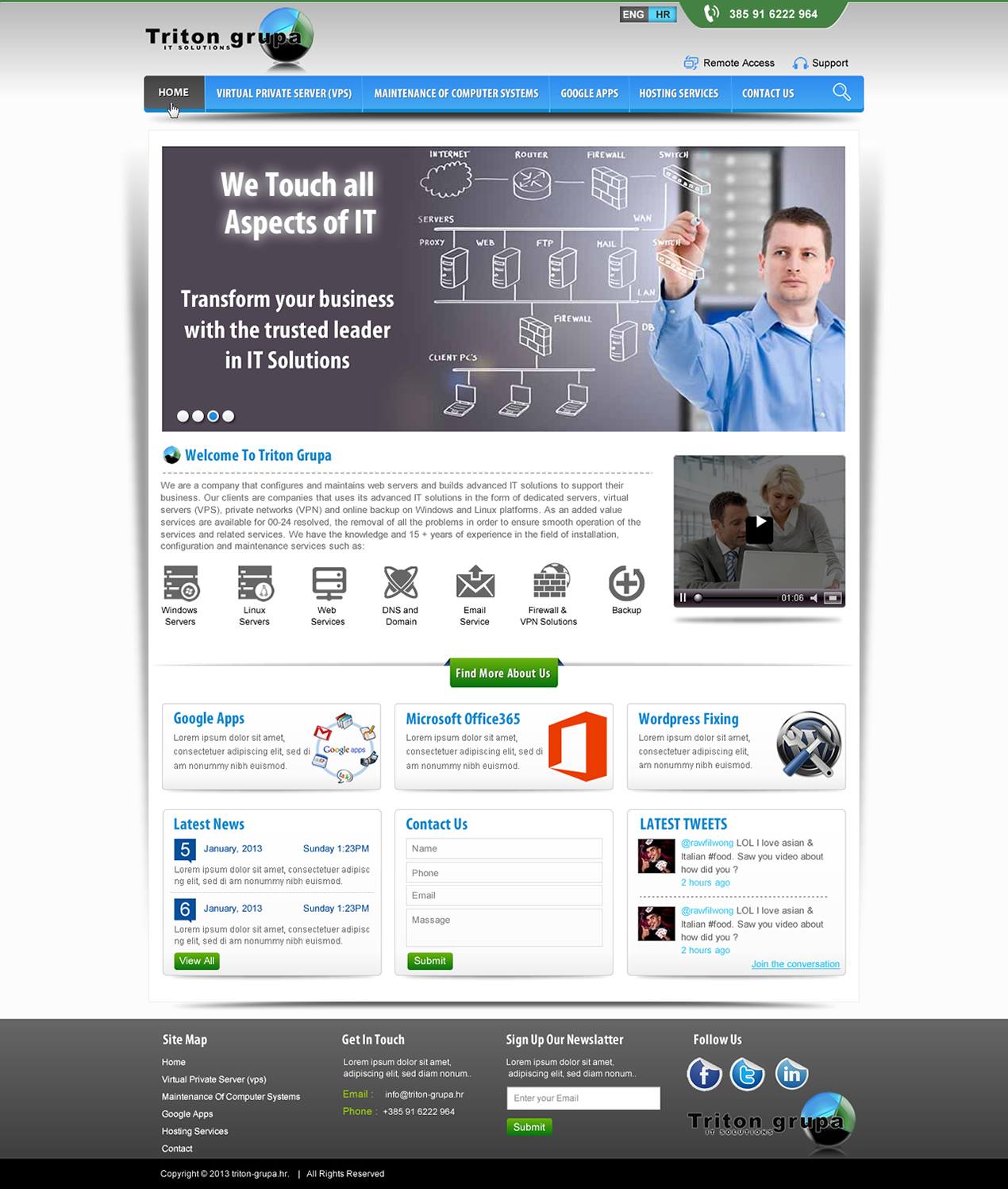 Web-Design von Sbss für Triton grupa d.o.o. | Design: #2001802