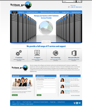 Web-Design von Sbss für Triton grupa d.o.o. | Design: #2001806