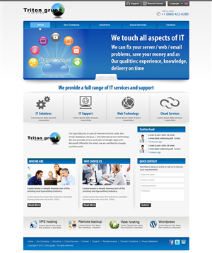 Web-Design von Sbss für Triton grupa d.o.o. | Design: #2003018
