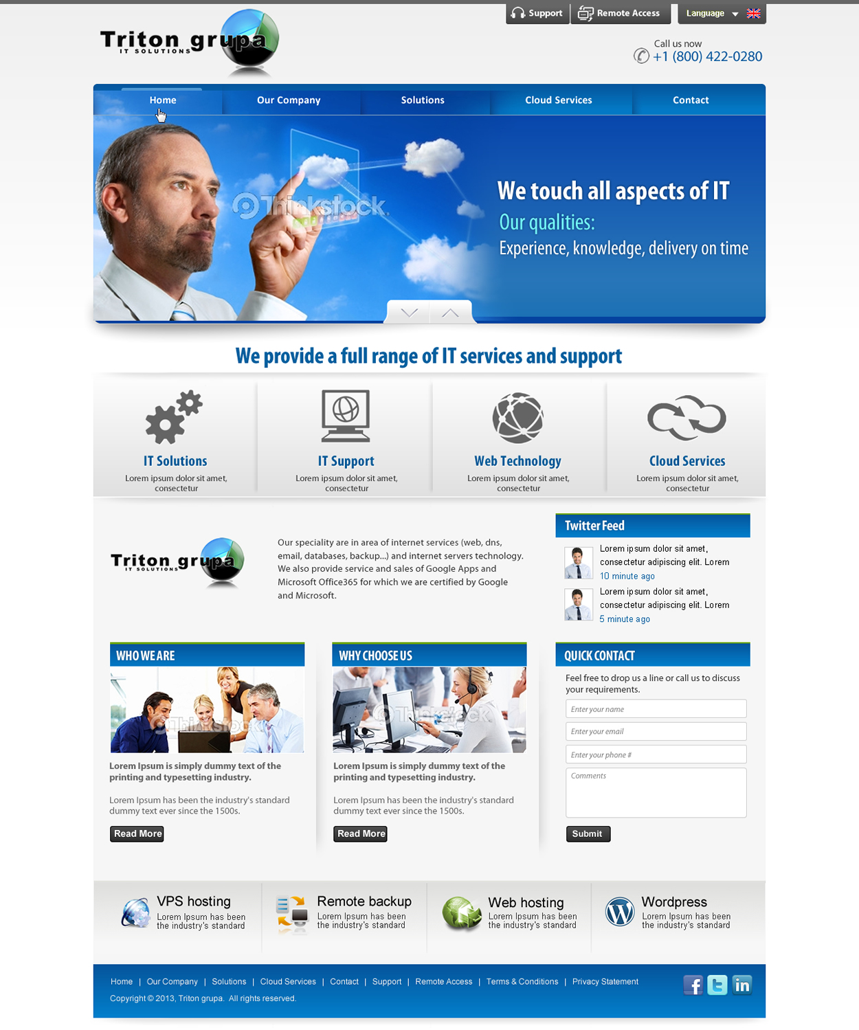 Web-Design von Sbss für Triton grupa d.o.o. | Design #2004151