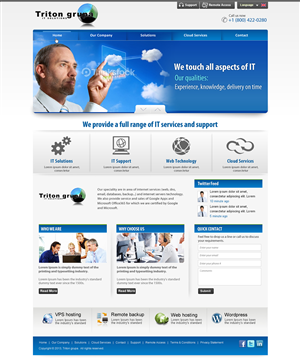 Web-Design von Sbss für Triton grupa d.o.o. | Design: #2004151