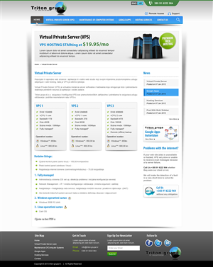 Web-Design von Sbss für Triton grupa d.o.o. | Design: #2052027