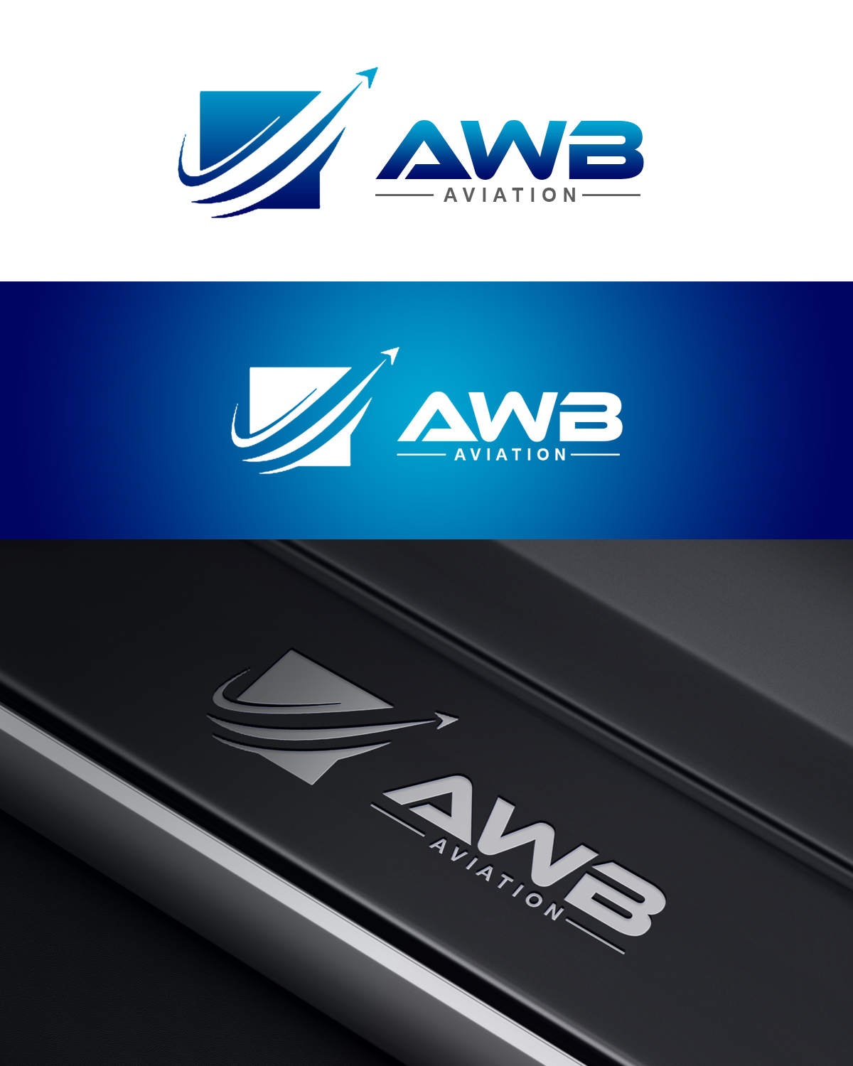Logo Design by Tsuna Sawada for AWB Aviation | Design: #8529105