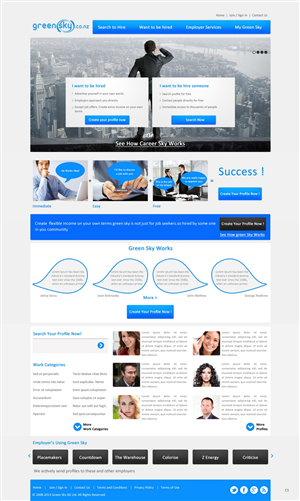 Web Design by pb for this project | Design: #1995508