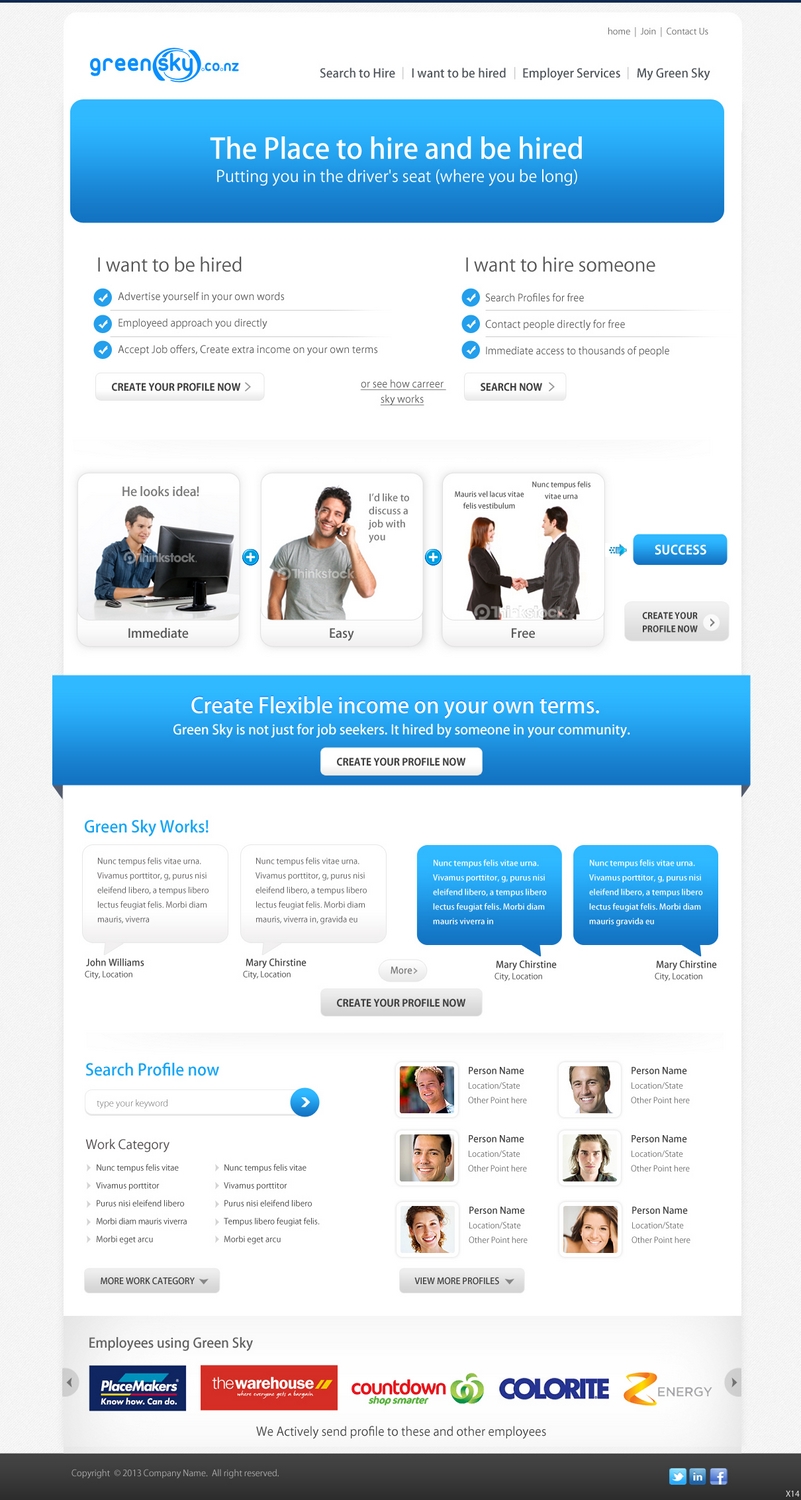 Web Design by pb for this project | Design: #1995512