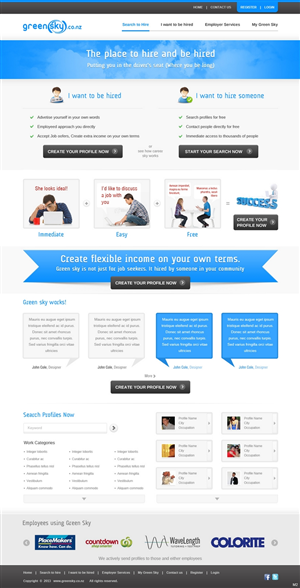 Web Design by pb for this project | Design: #1995513
