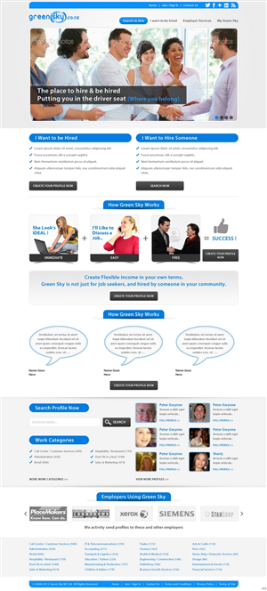 Web Design by pb for this project | Design: #2000443
