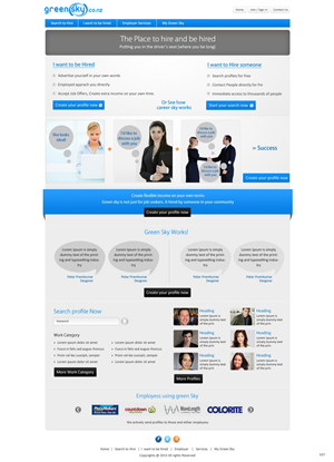 Web Design by pb for this project | Design: #2005246