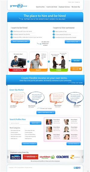 Web Design by pb for this project | Design: #2051772