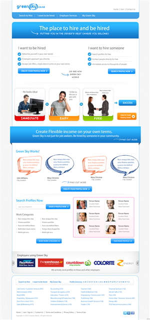 Web Design by pb for this project | Design: #2068007