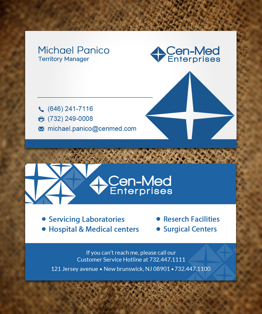 Visitenkarten-Design von Sandaruwan für Cenmed Enterprises | Design #8465402