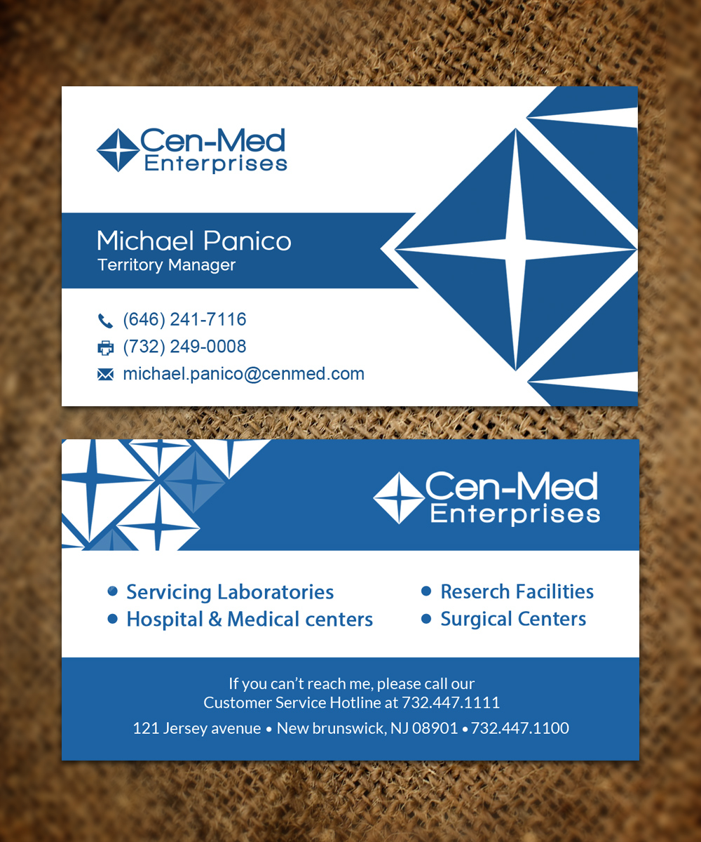 Visitenkarten-Design von Sandaruwan für Cenmed Enterprises | Design #8465479