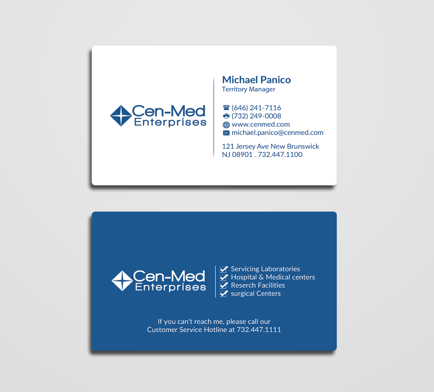 Business Card Design by AFHUN for Cenmed Enterprises | Design #8490392