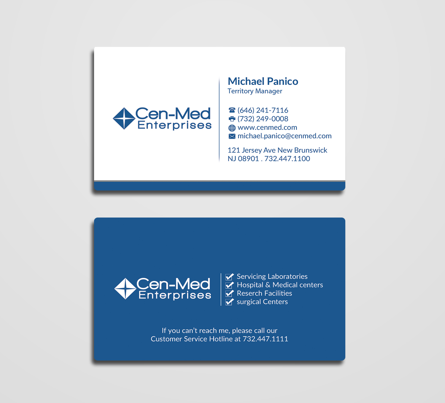 Business Card Design by AFHUN for Cenmed Enterprises | Design #8490393