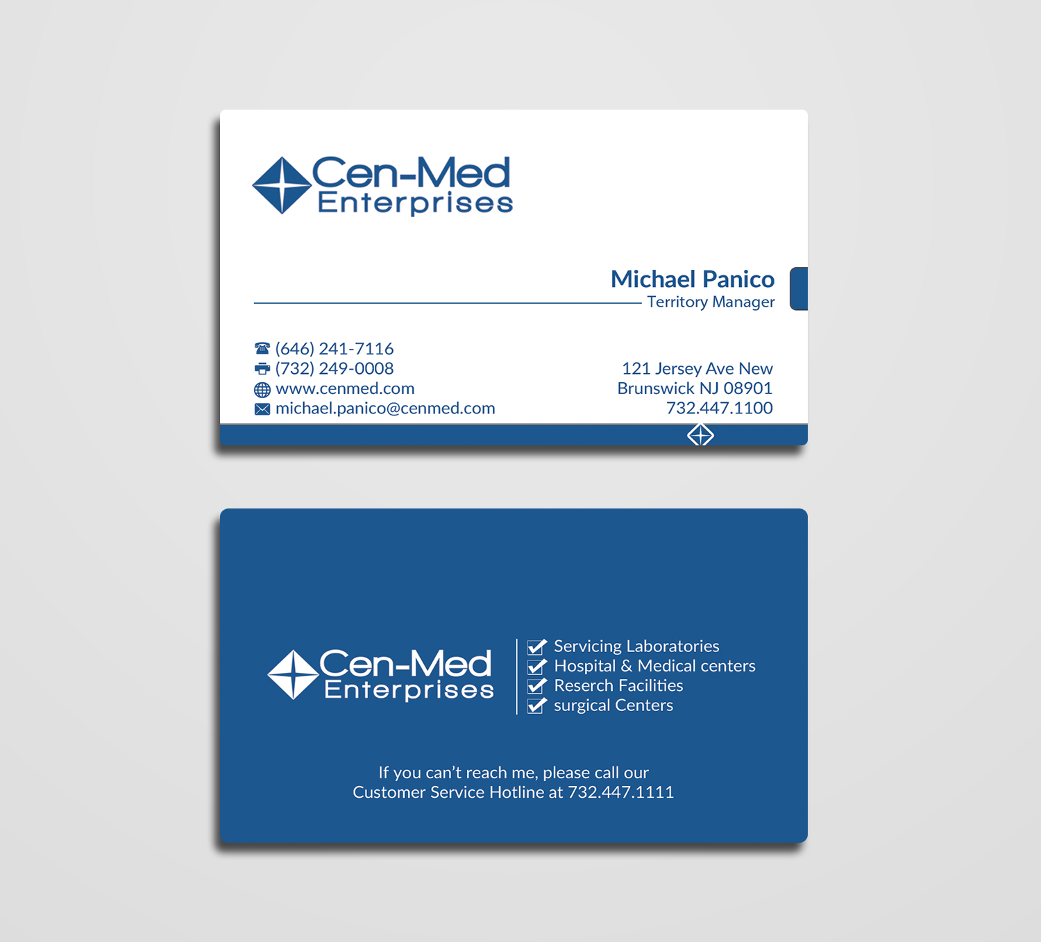 Business Card Design by AFHUN for Cenmed Enterprises | Design #8490427