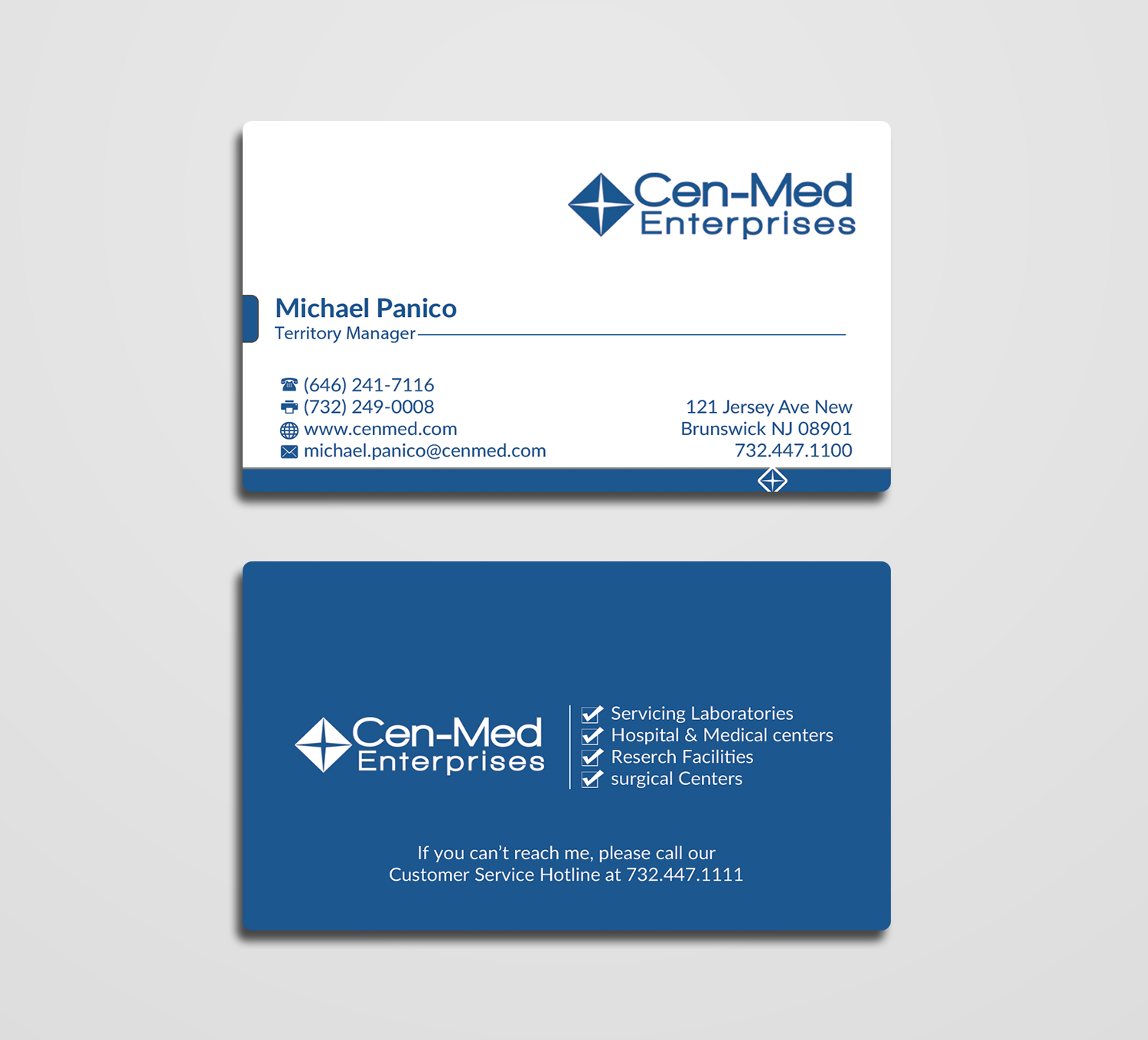 Business Card Design by AFHUN for Cenmed Enterprises | Design #8490428