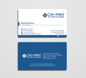 Business Card Design by AFHUN for Cenmed Enterprises | Design: #8490428