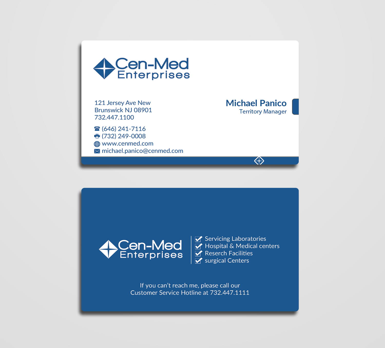 Business Card Design by AFHUN for Cenmed Enterprises | Design #8490473