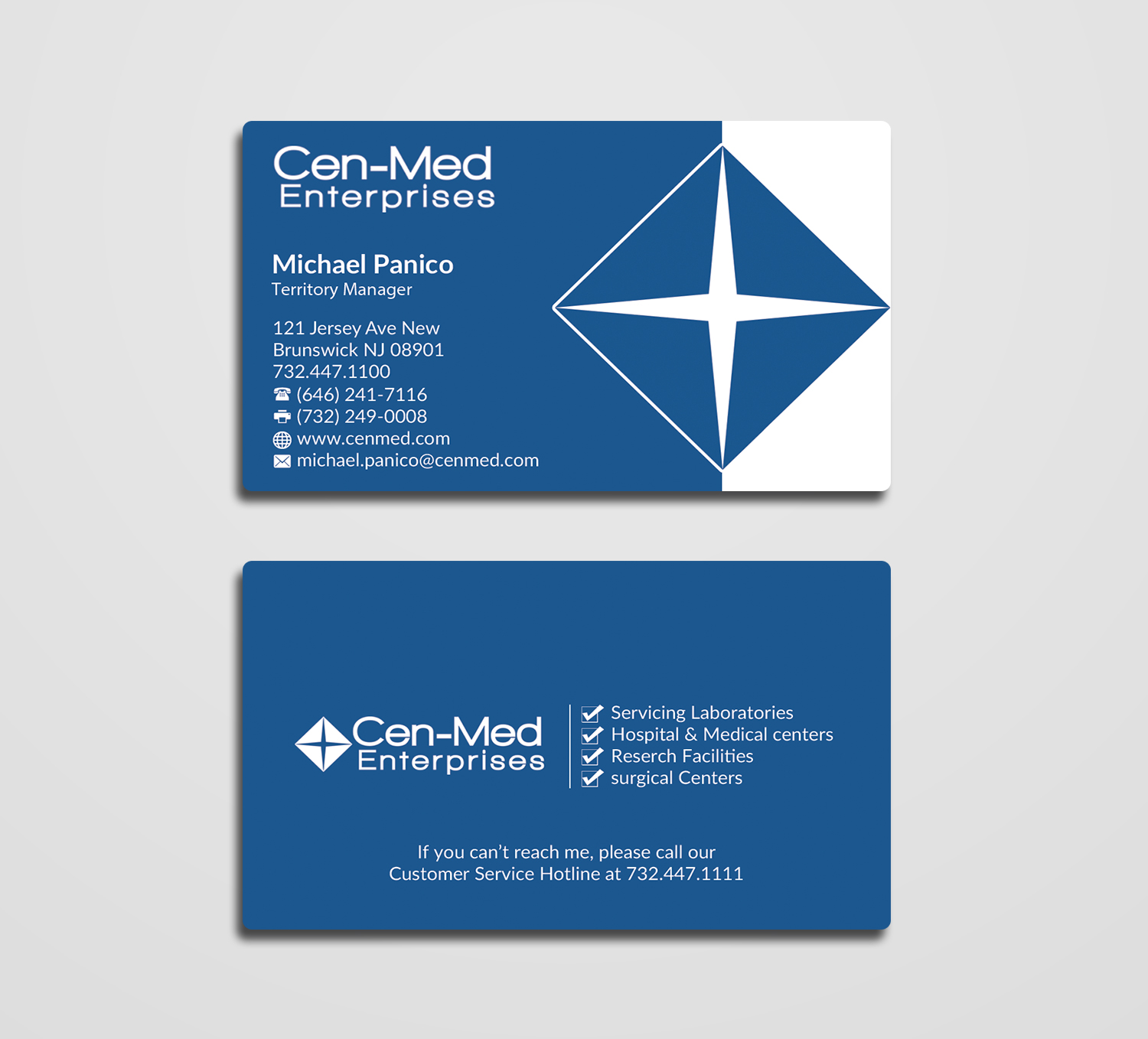 Business Card Design by AFHUN for Cenmed Enterprises | Design #8490474