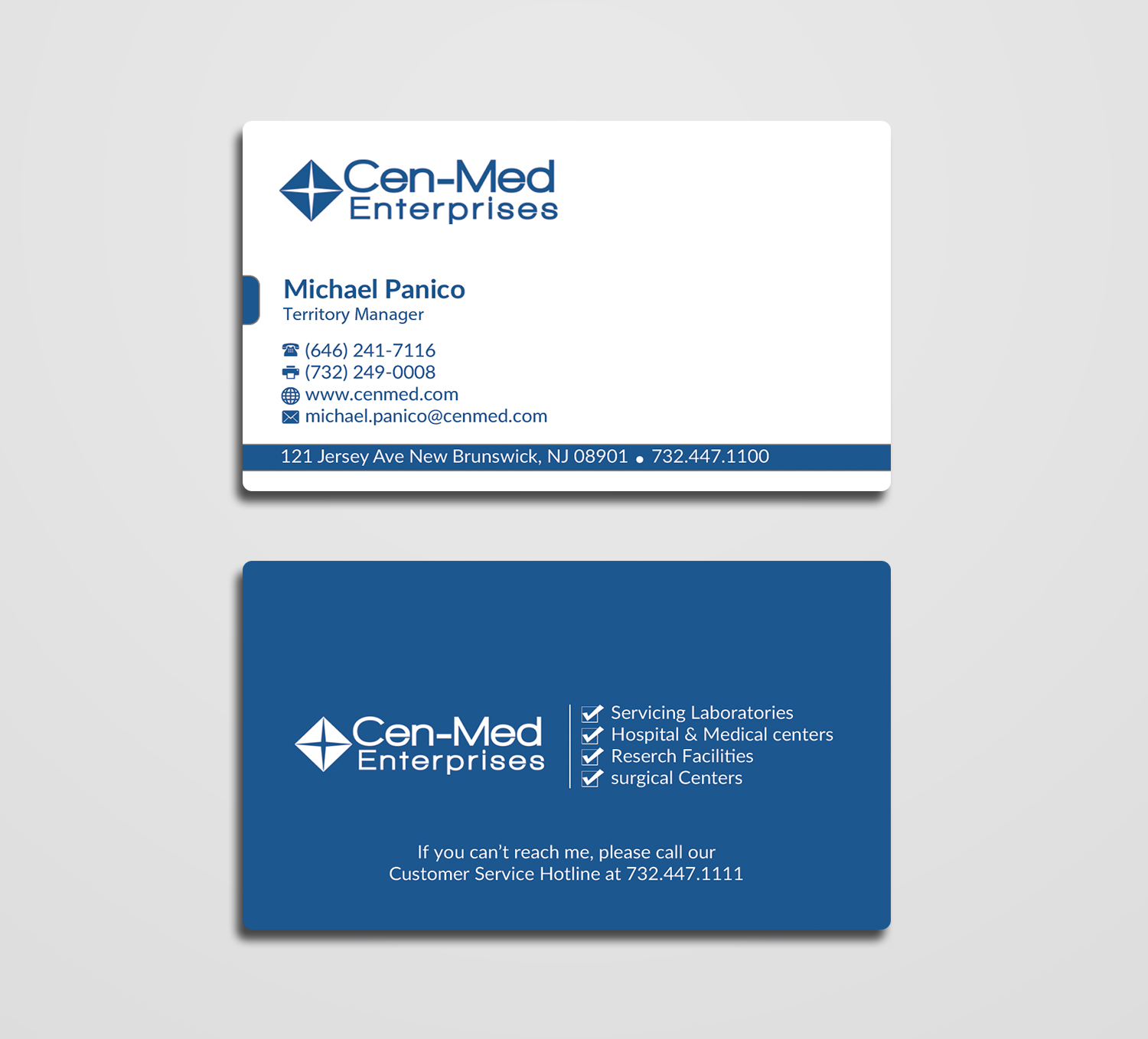 Business Card Design by AFHUN for Cenmed Enterprises | Design #8490538
