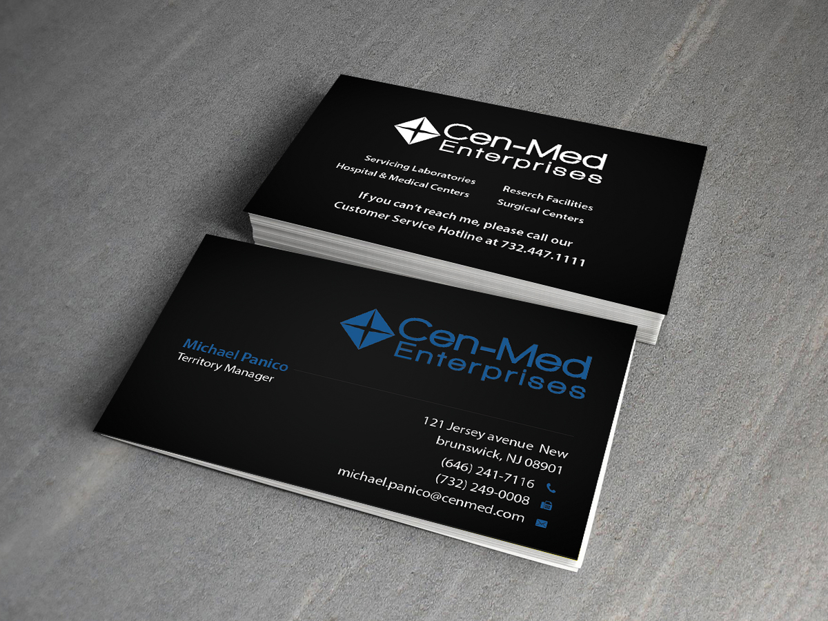 Business Card Design by Creations Box 2015 for Cenmed Enterprises | Design #8475084