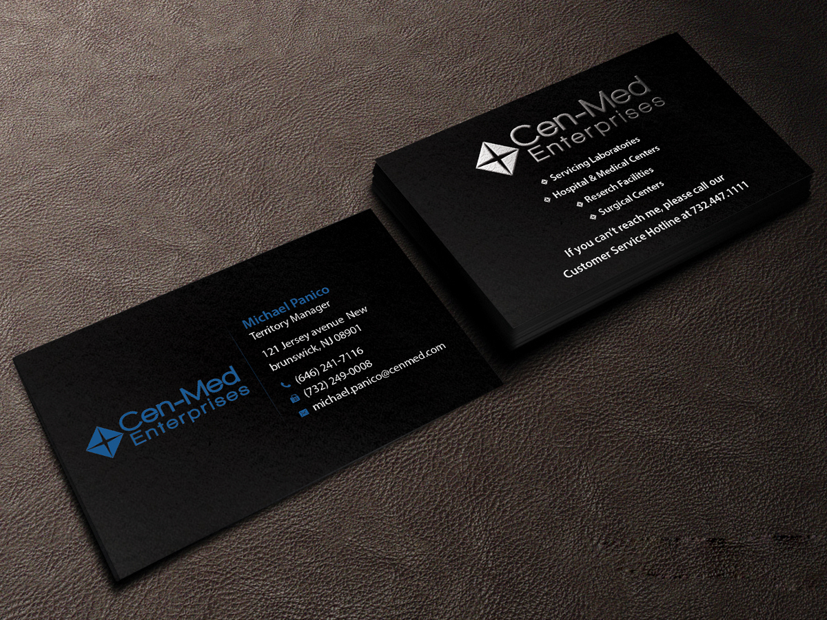 Business Card Design by Creations Box 2015 for Cenmed Enterprises | Design #8475085