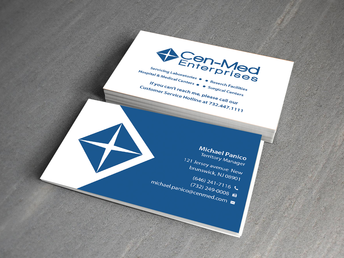 Business Card Design by Creations Box 2015 for Cenmed Enterprises | Design #8475086