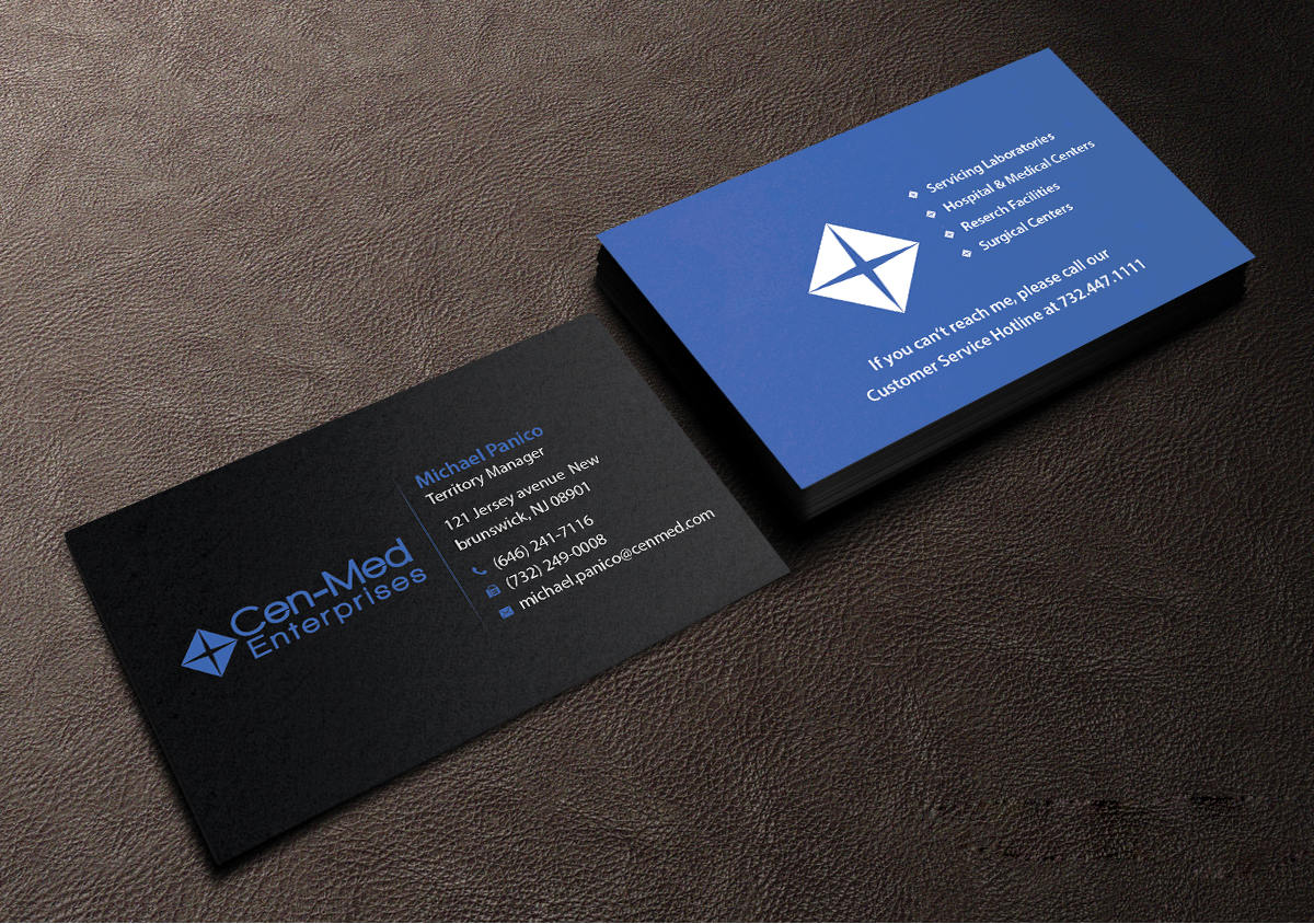 Business Card Design by Creations Box 2015 for Cenmed Enterprises | Design #8475087
