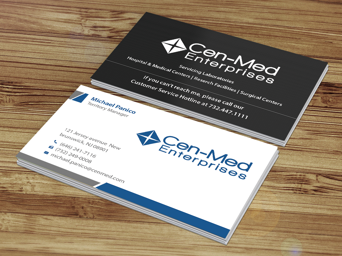 Business Card Design by Creations Box 2015 for Cenmed Enterprises | Design #8475088