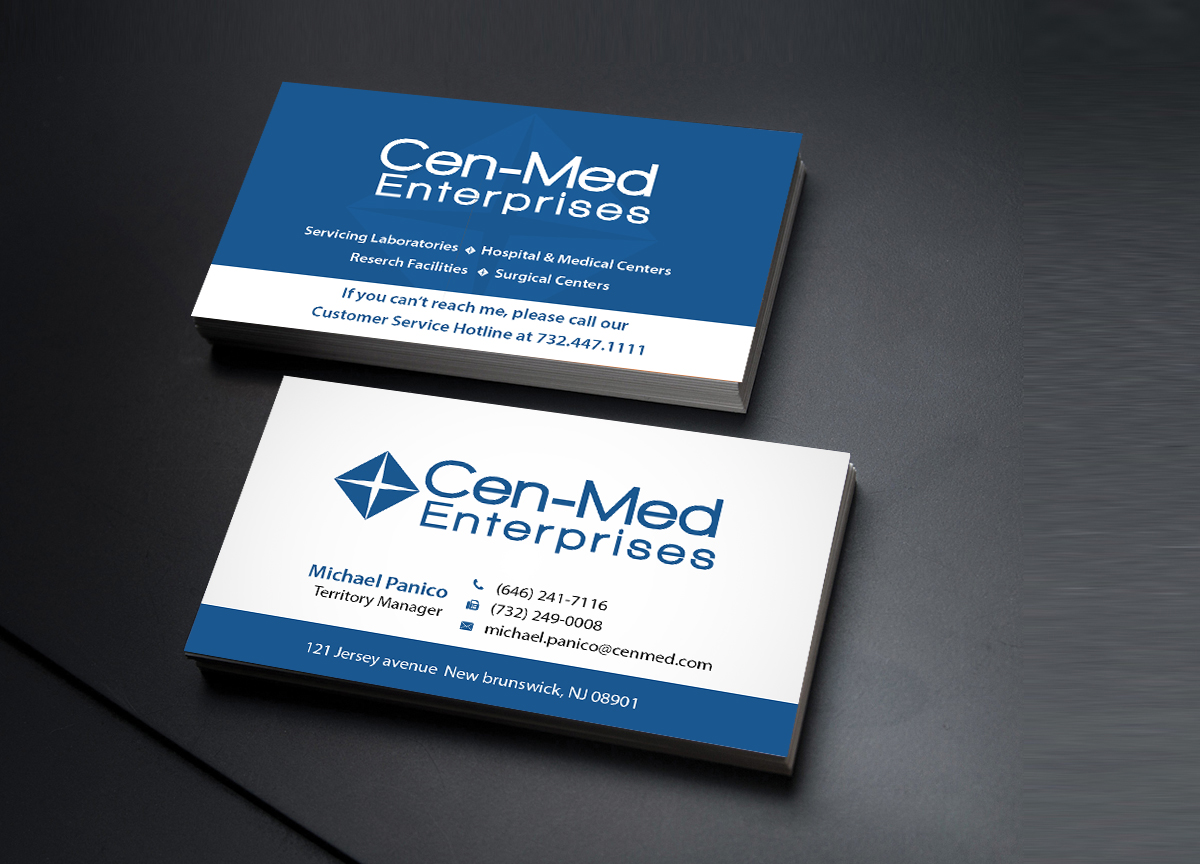 Business Card Design by Creations Box 2015 for Cenmed Enterprises | Design #8475096