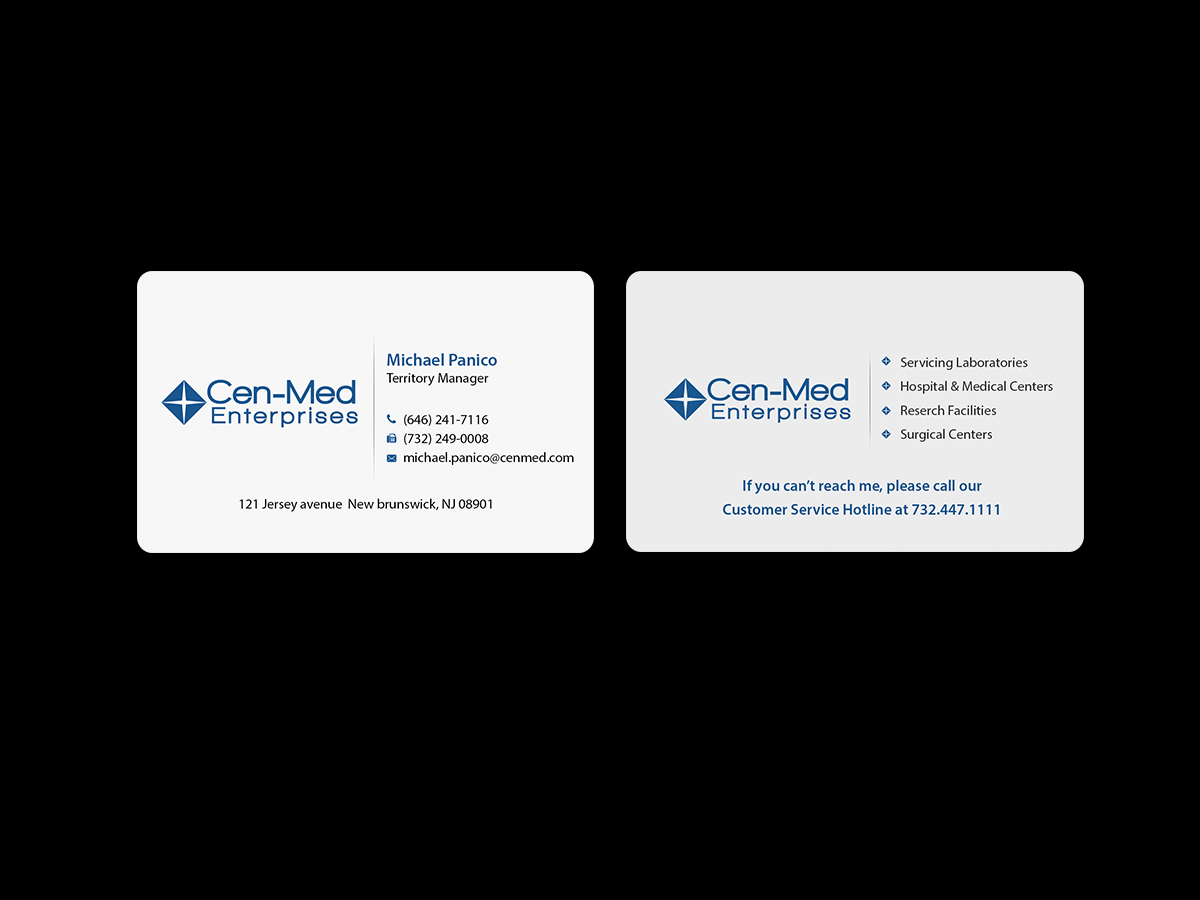 Business Card Design by Creations Box 2015 for Cenmed Enterprises | Design #8475100
