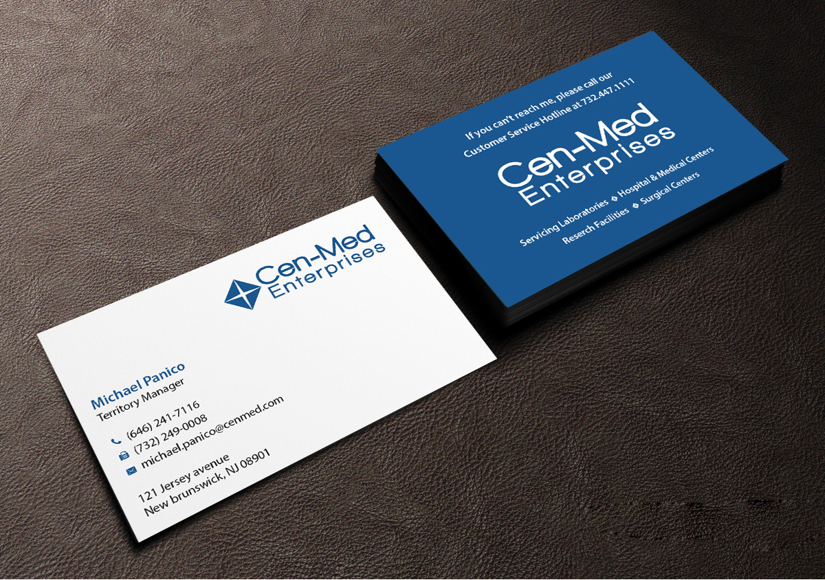 Business Card Design by Creations Box 2015 for Cenmed Enterprises | Design #8475103