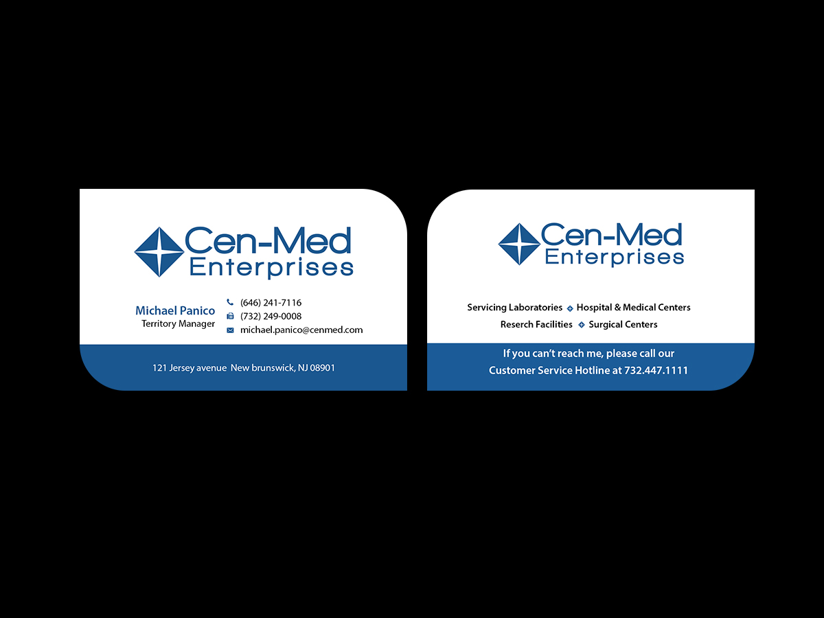 Business Card Design by Creations Box 2015 for Cenmed Enterprises | Design #8475126