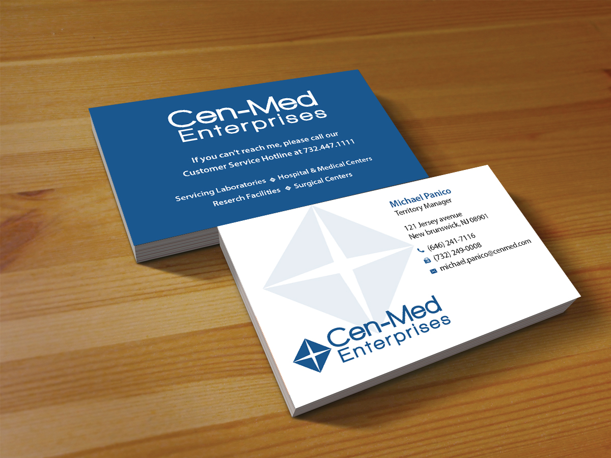 Business Card Design by Creations Box 2015 for Cenmed Enterprises | Design #8475132