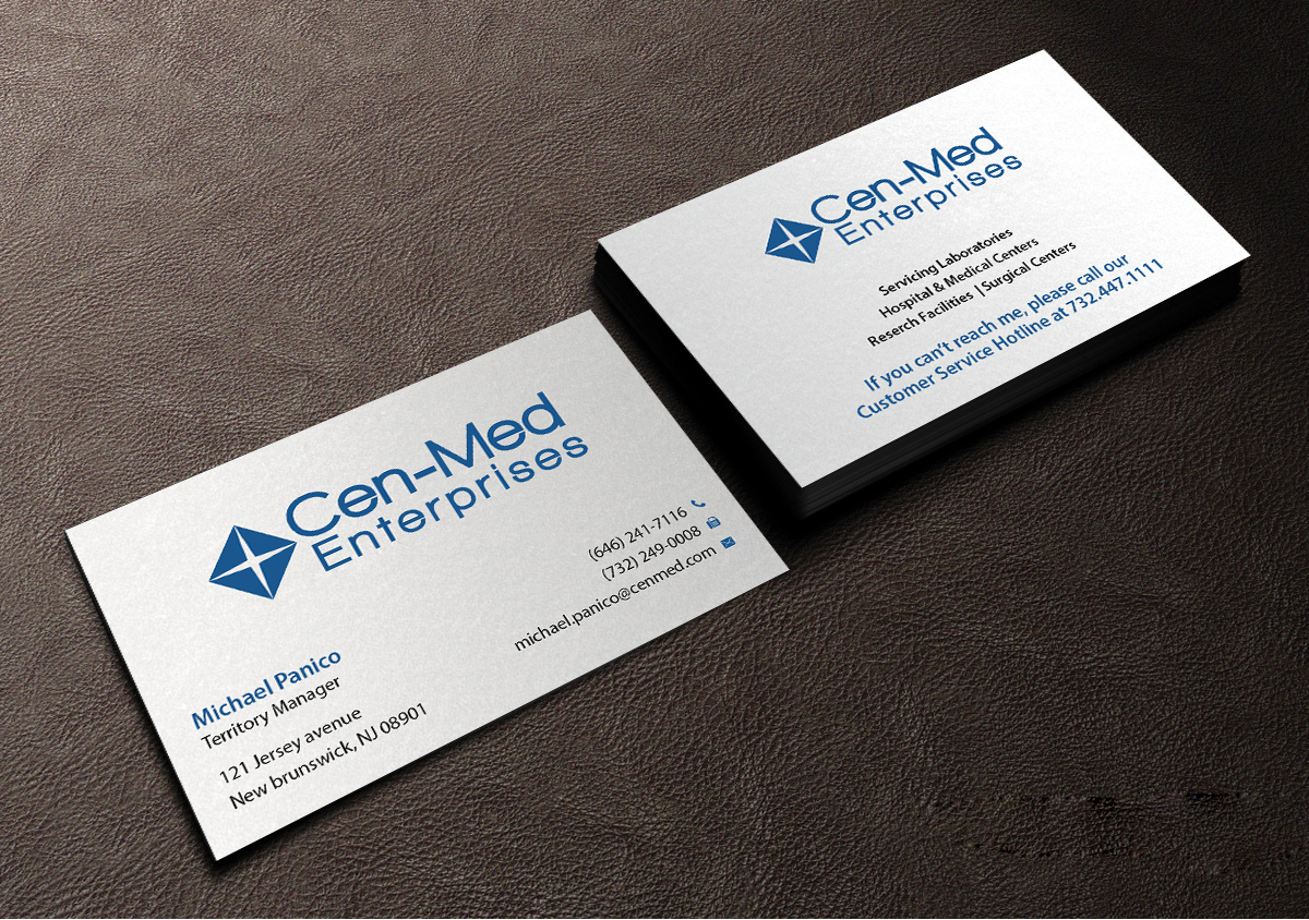Business Card Design by Creations Box 2015 for Cenmed Enterprises | Design #8475133