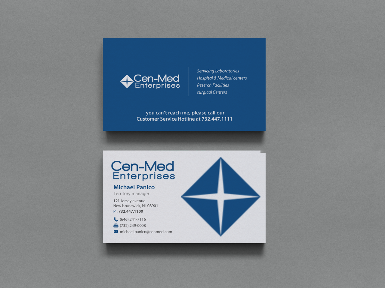 Business Card Design by chandrayaan.creative for Cenmed Enterprises | Design #8486753