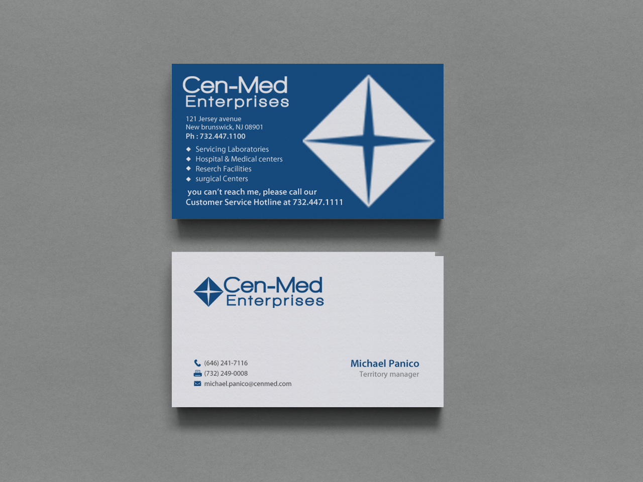 Business Card Design by chandrayaan.creative for Cenmed Enterprises | Design #8486755