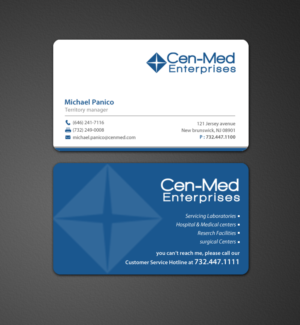 Business Card Design by chandrayaan.creative for Cenmed Enterprises | Design: #8766843
