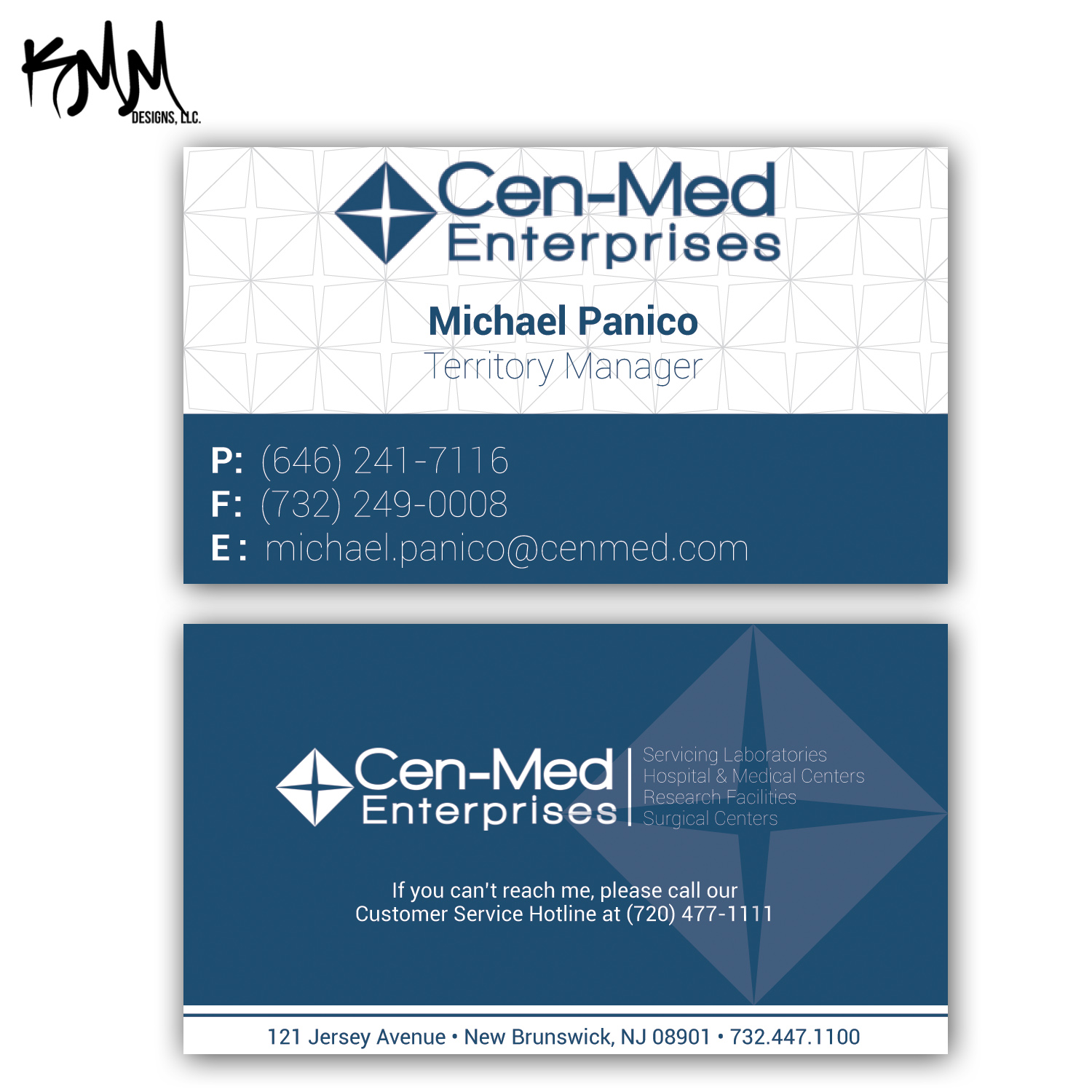 Business Card Design by KMM Designs for Cenmed Enterprises | Design #8465947