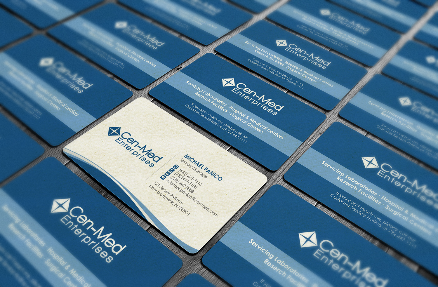 Business Card Design by logodentity for Cenmed Enterprises | Design #8464494