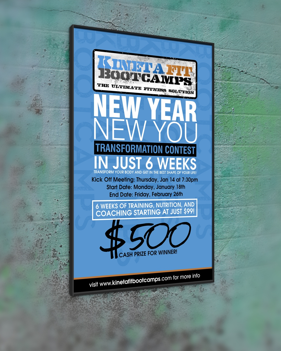 Design de Poster par cb1318 pour Kinetafit | Design #8488101