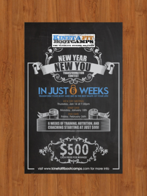 New Year, New You Transformation Contest | Diseño de Póster por cb1318