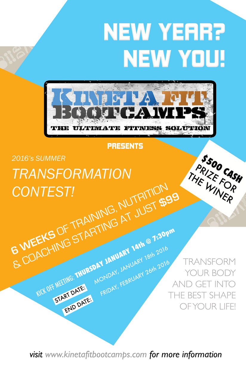 Poster Design by Adam Napoli for Kinetafit | Design #8468720