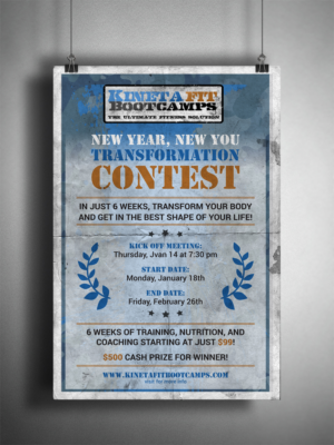 Poster Design by MtBosh for Kinetafit | Design #8508056