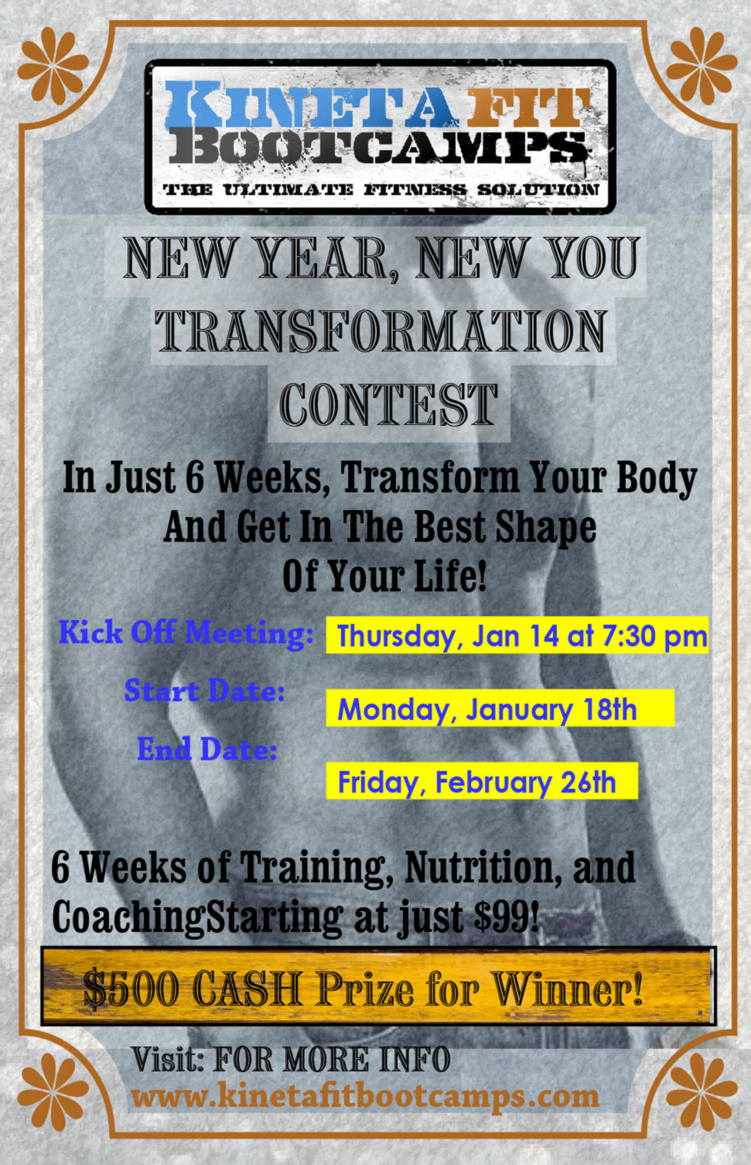Poster Design by creativedesigner for Kinetafit | Design #8504749