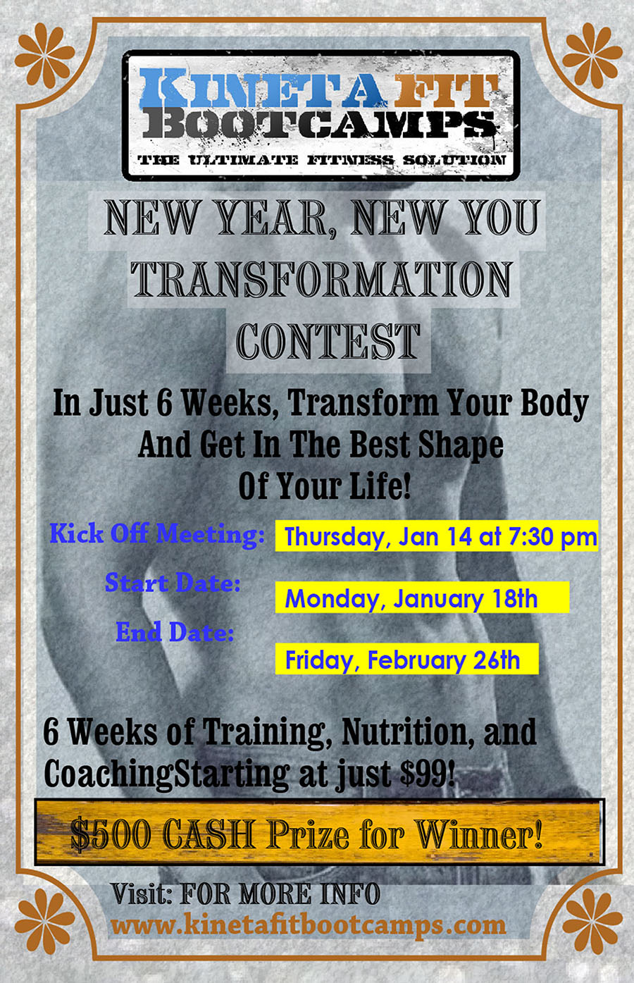 Poster Design by creativedesigner for Kinetafit | Design #8504750