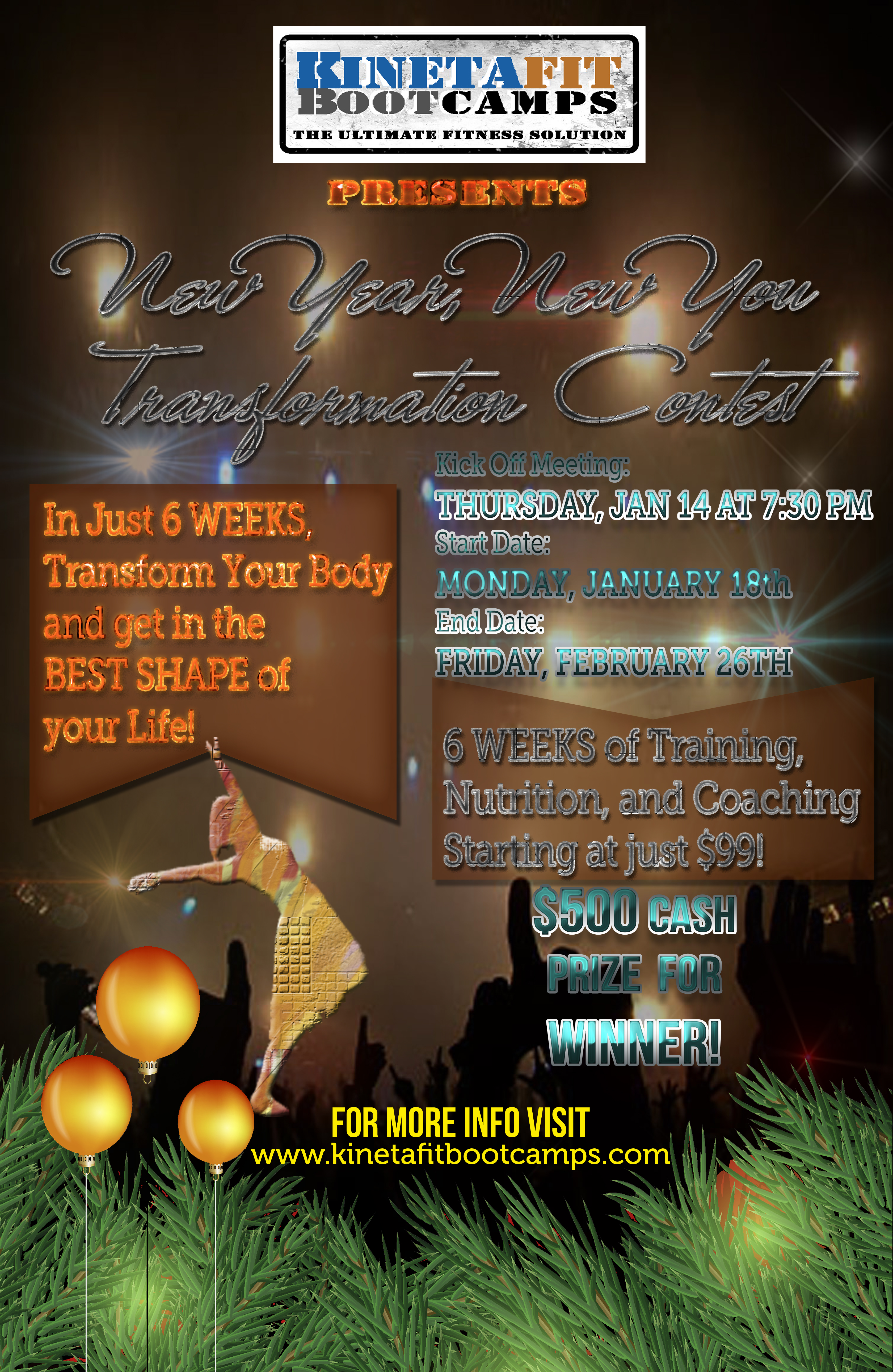 Poster Design by creativedesigner for Kinetafit | Design #8515564