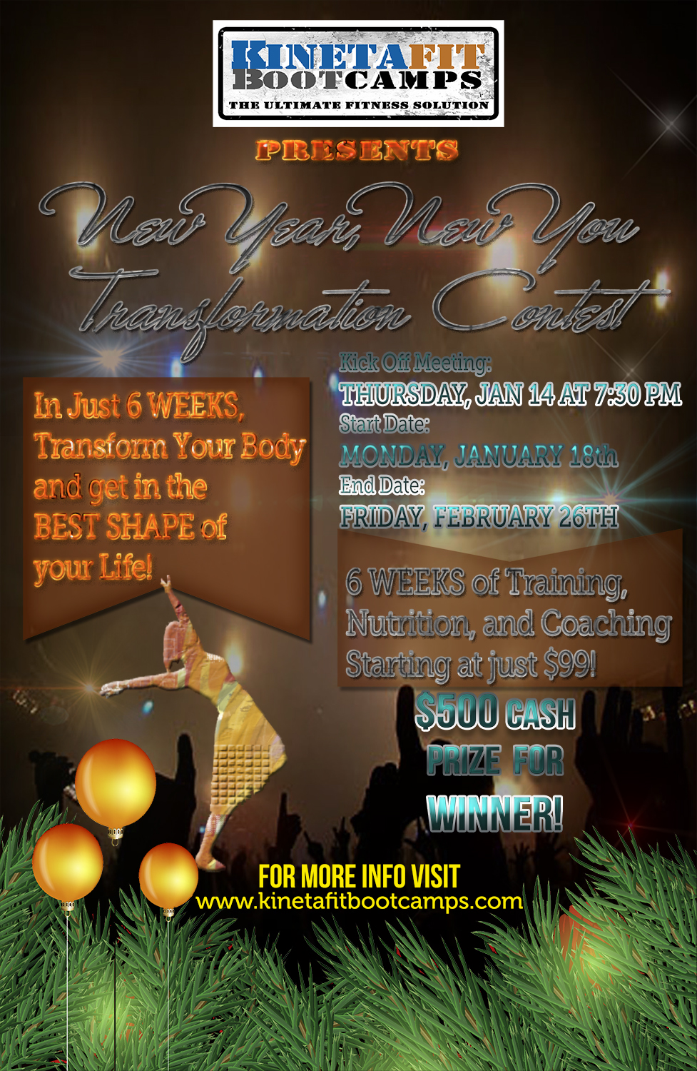 Poster Design by creativedesigner for Kinetafit | Design #8515565