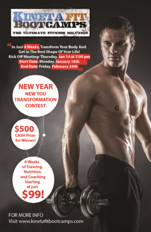 Poster Design by dr.nabiljessri for Kinetafit | Design: #8465688
